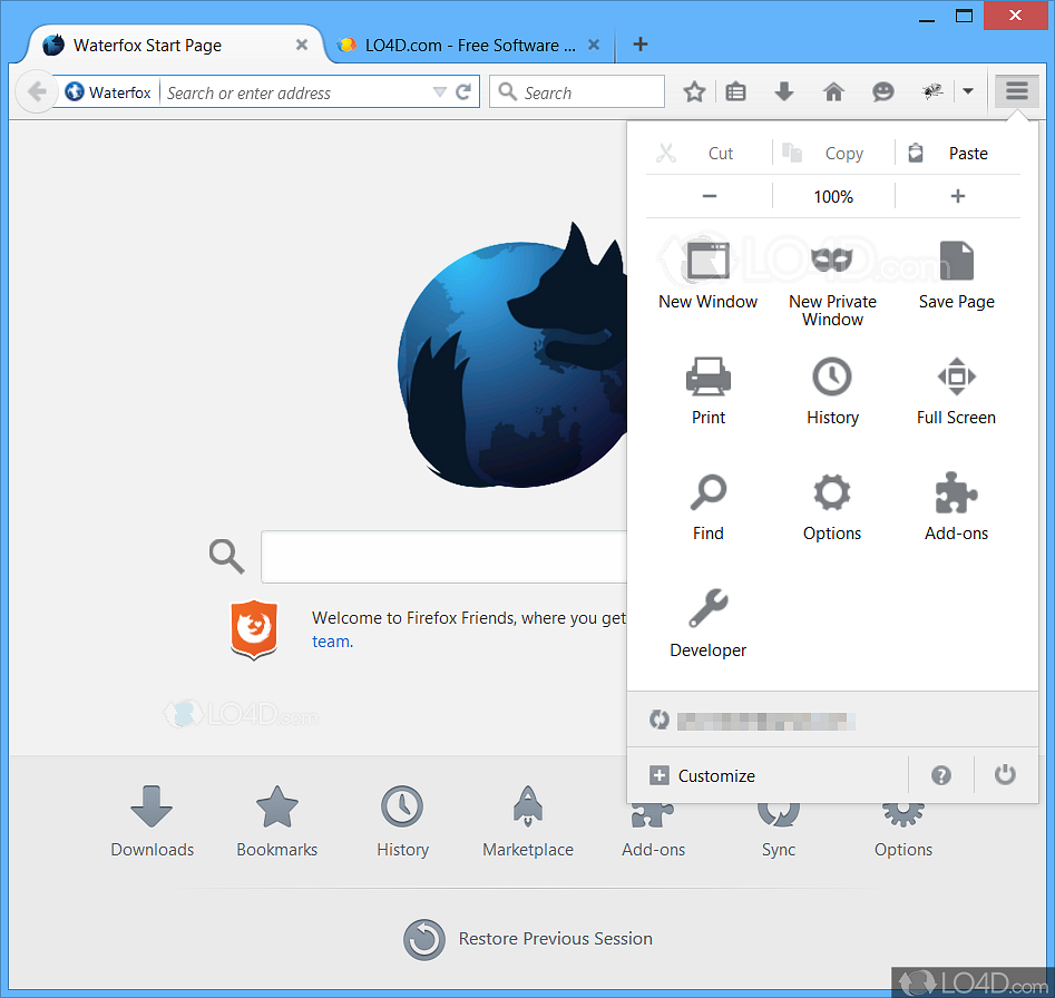 download the new version for android Waterfox Current G5.1.10