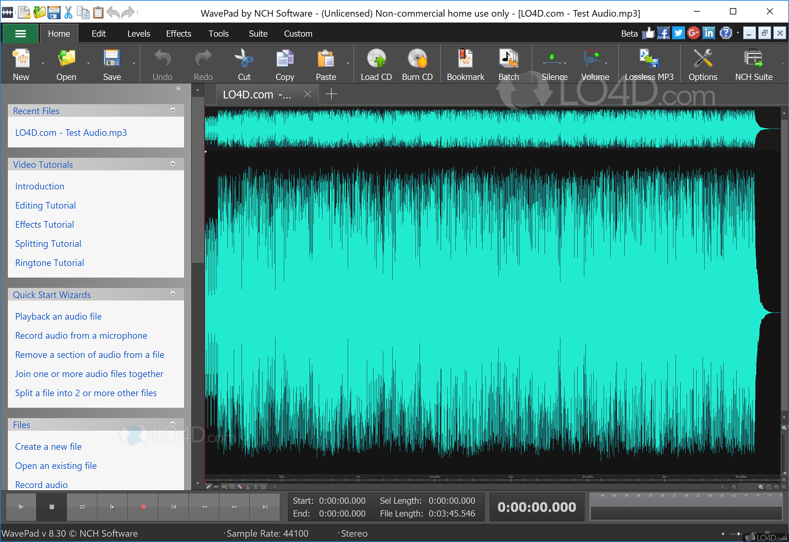 download wavepad sound editor