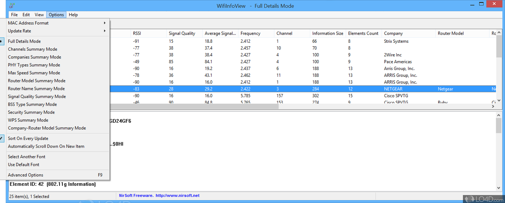 WifiInfoView 2.90 download the last version for mac