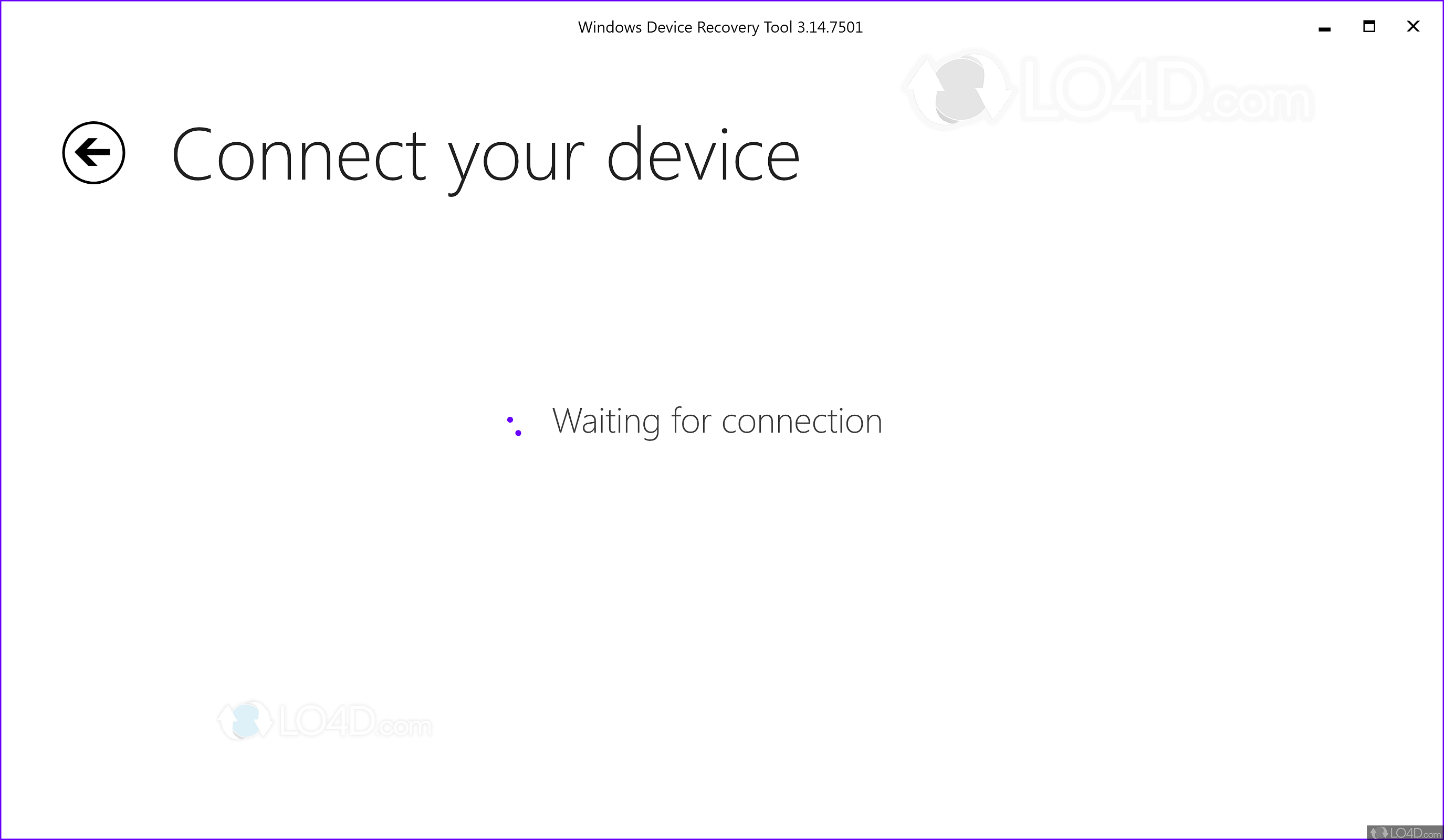 windows device recovery tool lumia 521