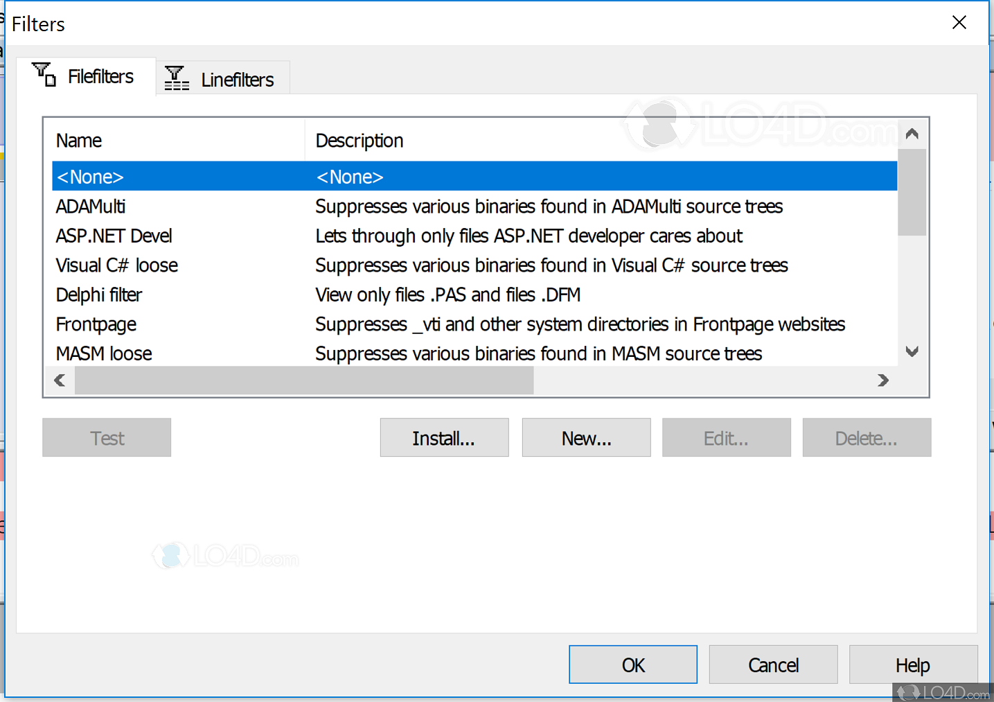 WinMerge 2.16.33 for windows download