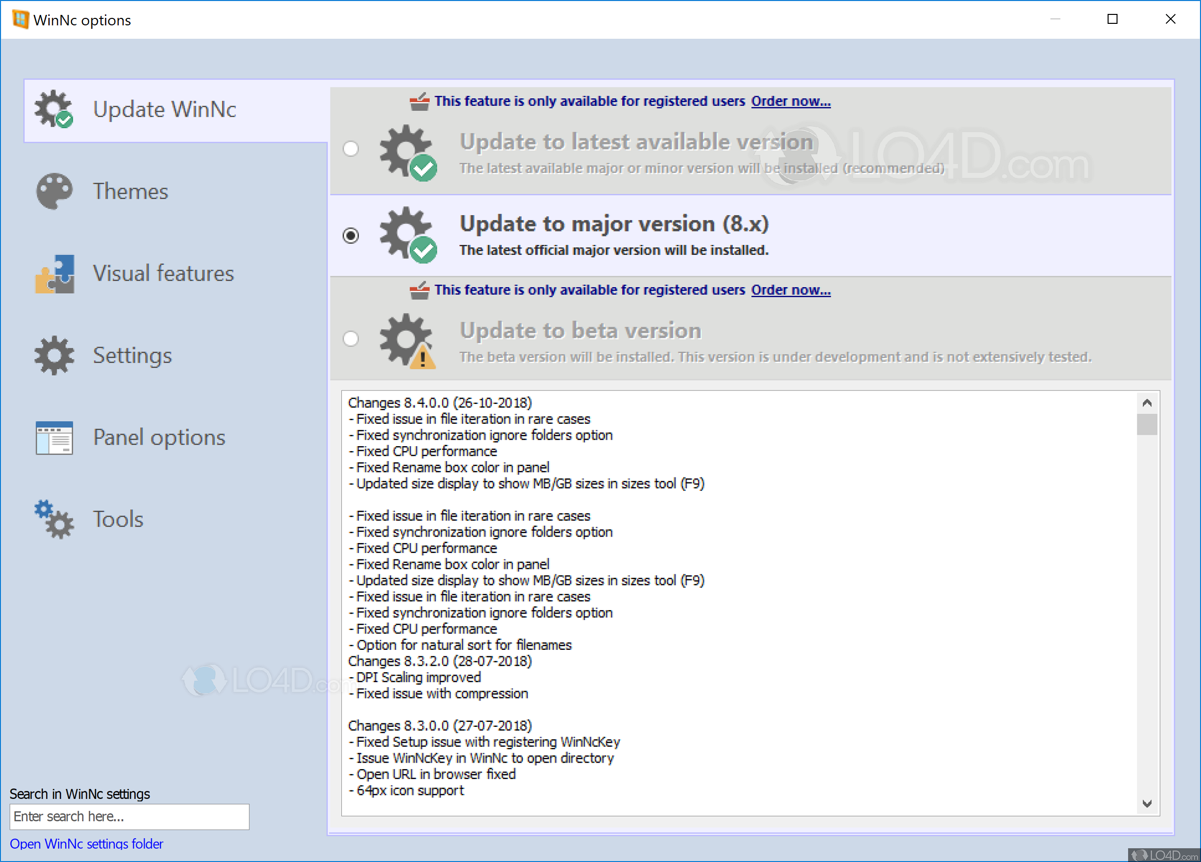 instal the last version for windows WinNc 10.6.0