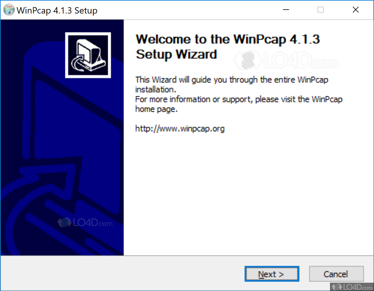 winpcap 4.0.1
