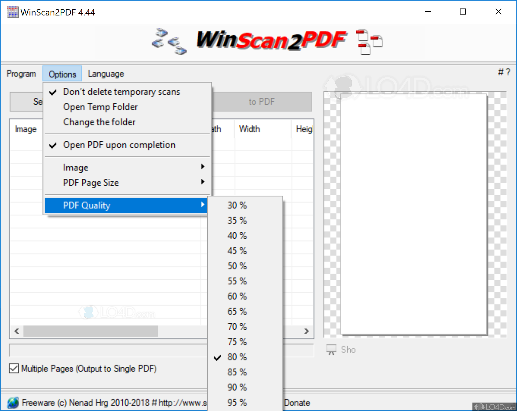WinScan2PDF 8.61 download the new