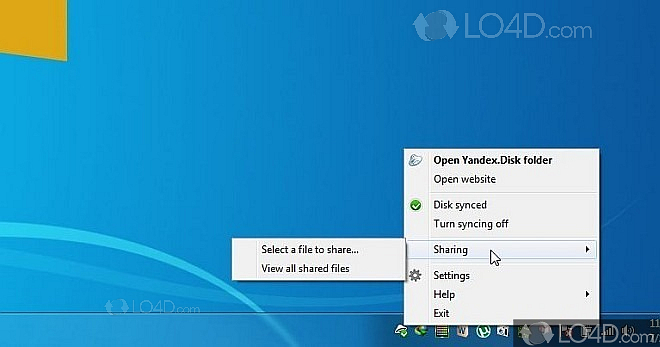 yandex disk download windows 10