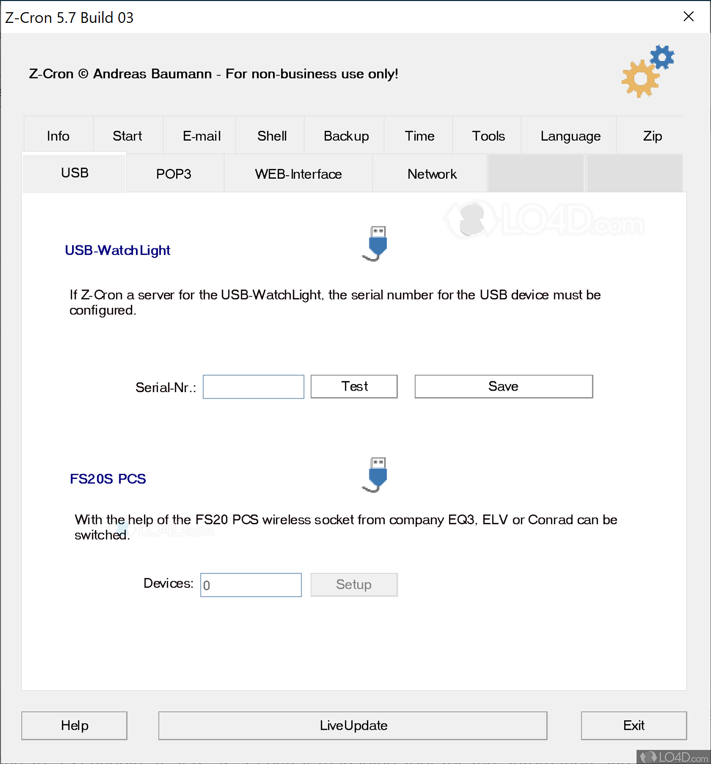 Cron настройка windows otrs