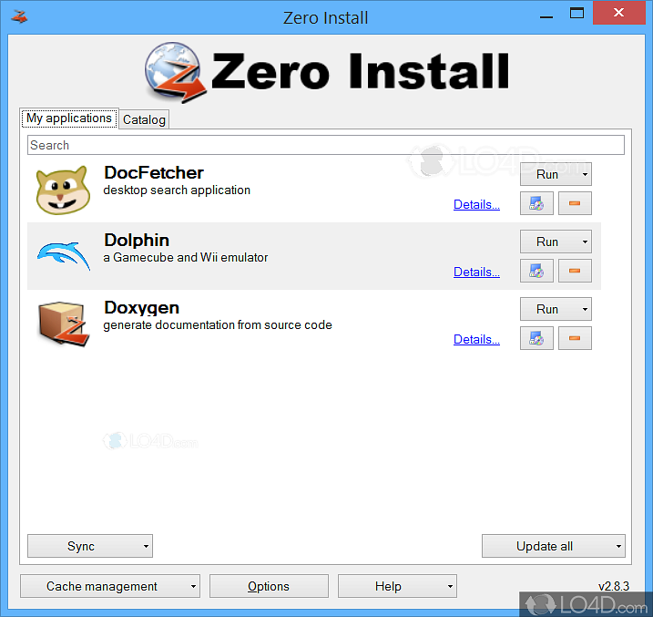 Zero Install 2.25.1 download the last version for iphone