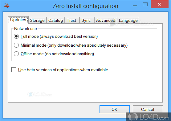 Zero Install 2.25.0 for windows download free